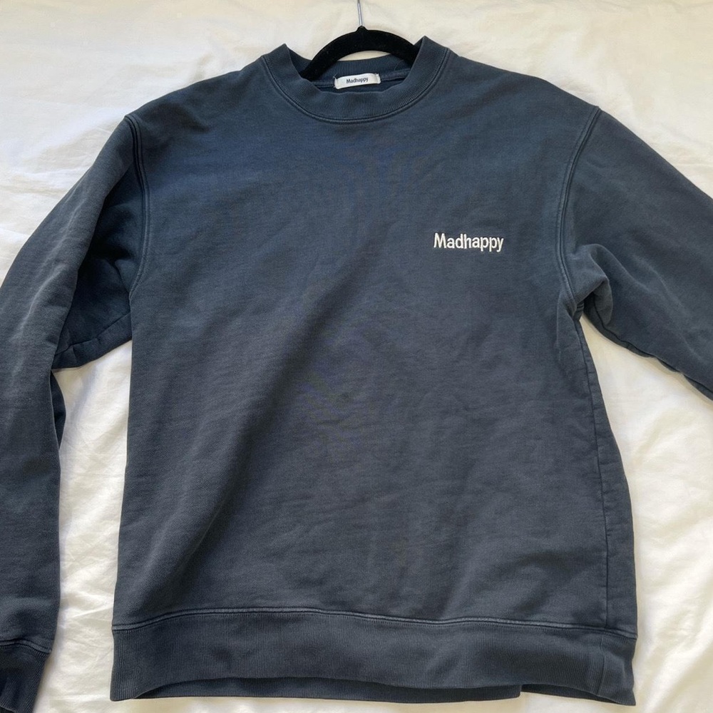 Madhappy Dark Grey Crewneck Sweatshirt